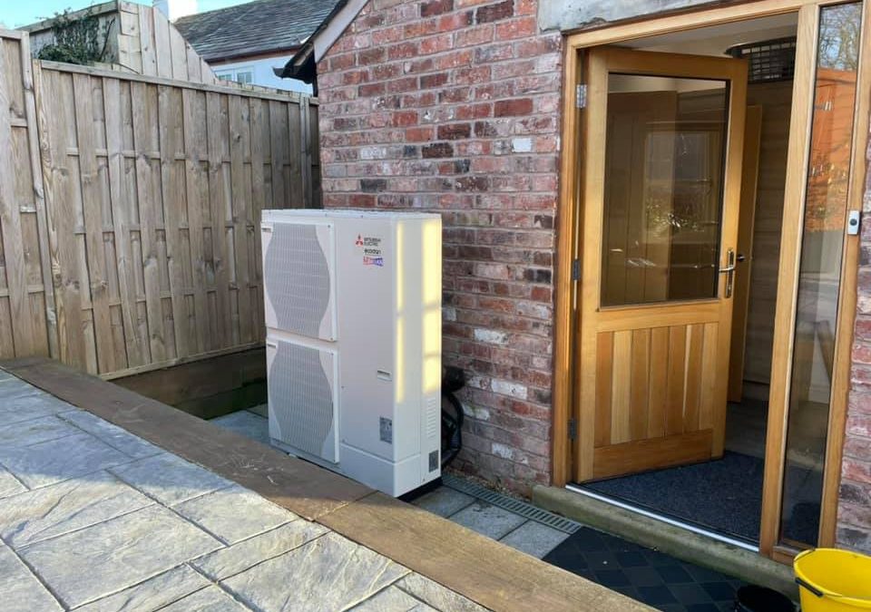 Mitsubishi 14kw ASHP System